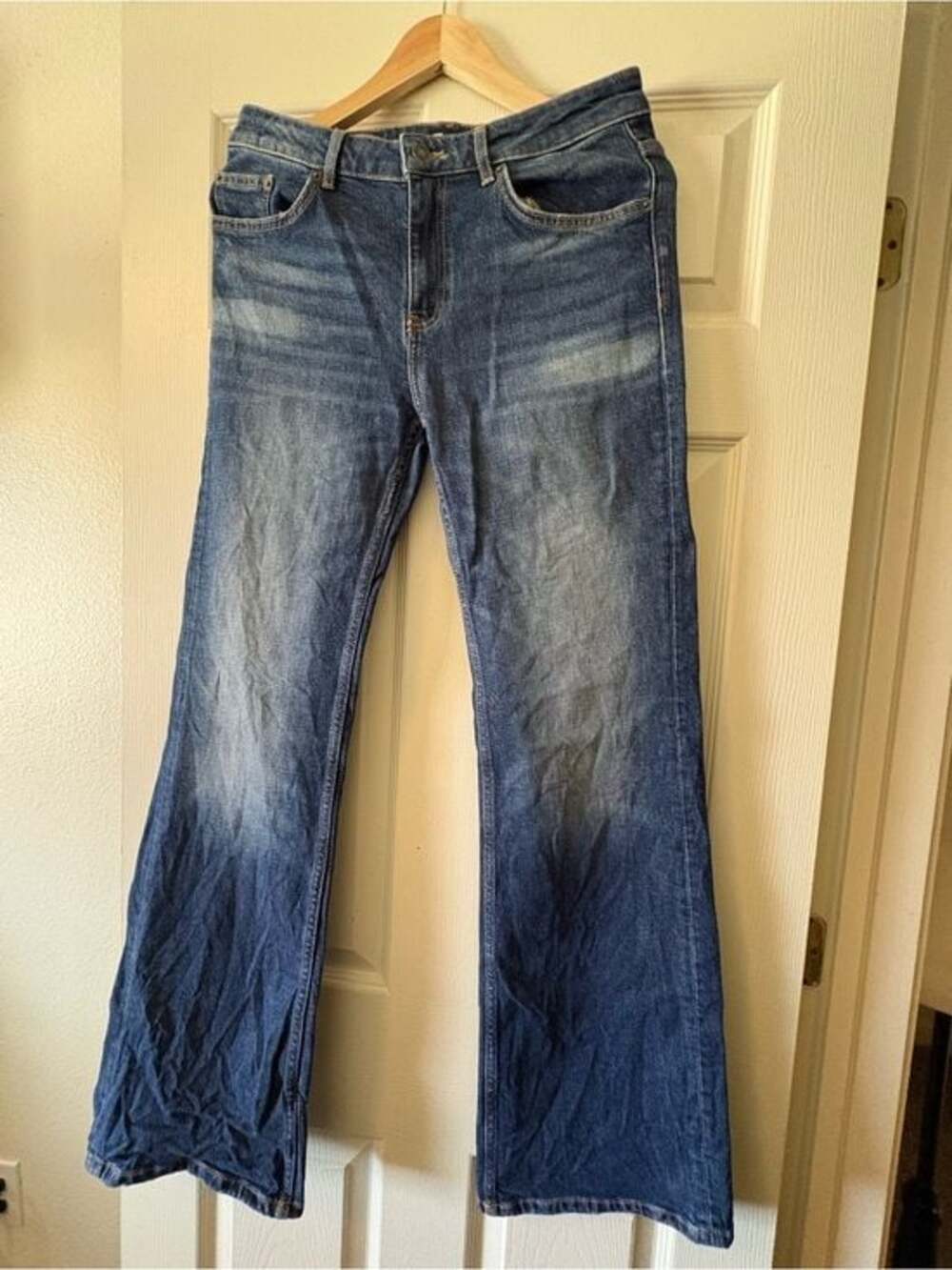 The Kooples Women's Blue Flared Jeans